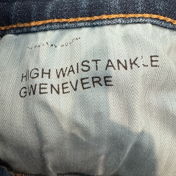 7 for all mankind high waist ankle gwenevere - 24 - Picture 9 of 13